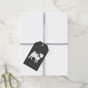 Pug Dog Baby Shower Theme Puppy Gender Neutral Gift Tags