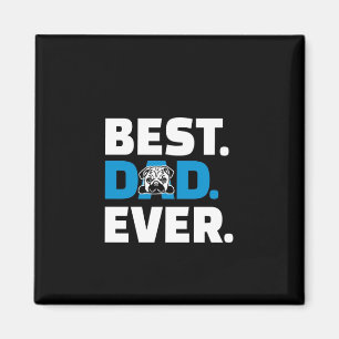 Pug Dog Best Dad Ever Magnet