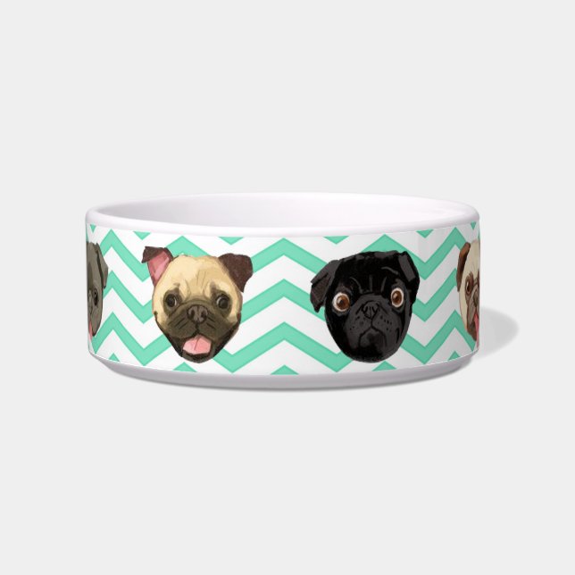 Pug Dog Bowl (Front)
