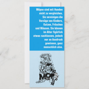 Pug Dog Invitations
