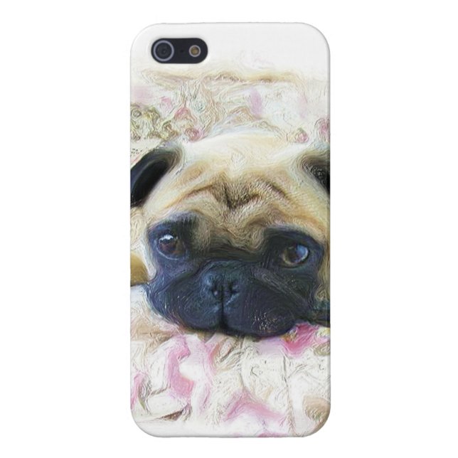 Pug Dog iPhone Case (Back)