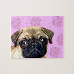 Pug dog jigsaw puzzle
