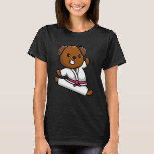 Pug Dog Knows Karate Dog Karate Dog T-Shirt