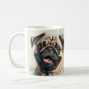 Pug dog lover mug dog mum mug