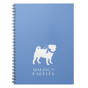 Pug Dog Puppy Notebook