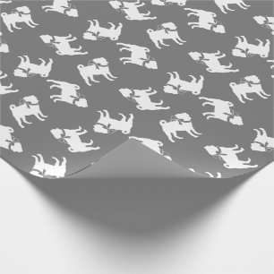 Pug Dog Puppy Wrapping Paper