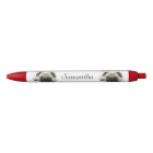 Pug dog Red personalised pen
