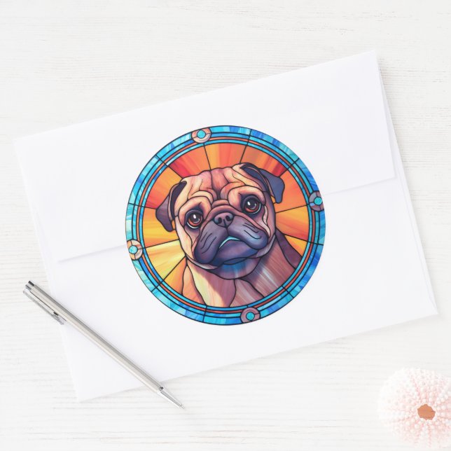Pug Dog Sticker Pack (Envelope)