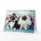 Pug Dog Wedding Card