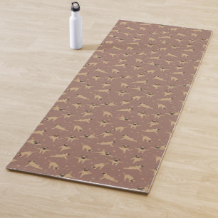 Pug dog Yoga Mat