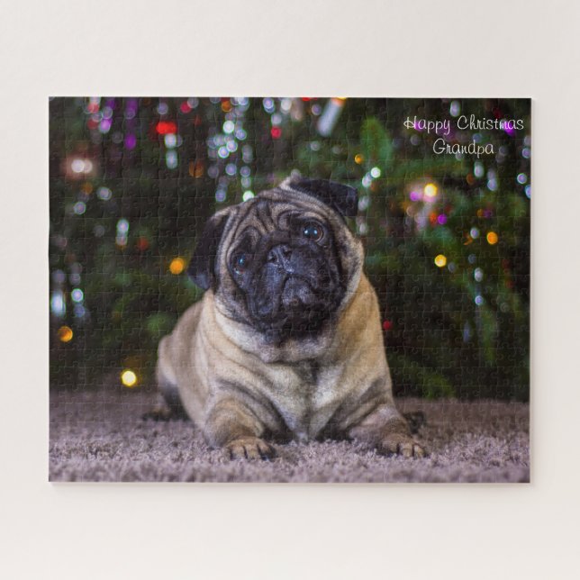 Pug Dogs. Jigsaw Puzzle (Horizontal)