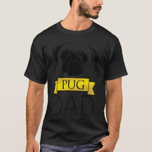 Pug Dogs Papa Pug Dad Dog T-Shirt