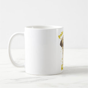 Pug Drinking Boba Coffee Mug