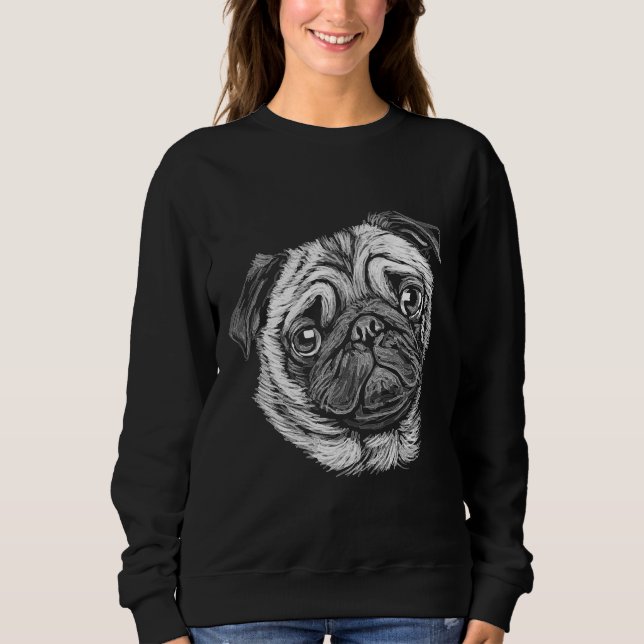 Pug Essential T-Shirt 308 Sweatshirt (Front)