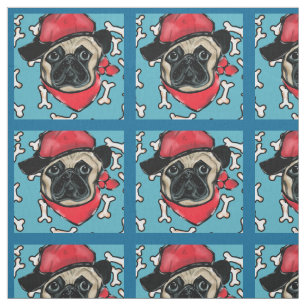Pug Fabric