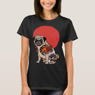 Pug Face for Men Women Pug Daddy Pug Mum Life T-Shirt