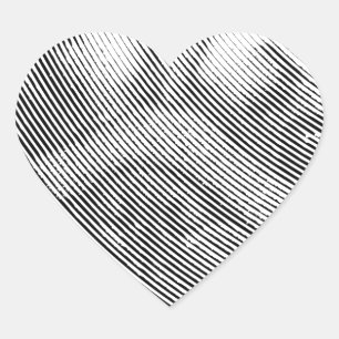 Pug Face Heart Sticker