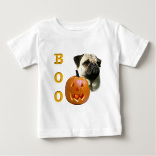 Pug (fawn) Boo Baby T-Shirt