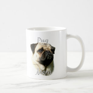 Pug (fawn) Mum 2 Coffee Mug