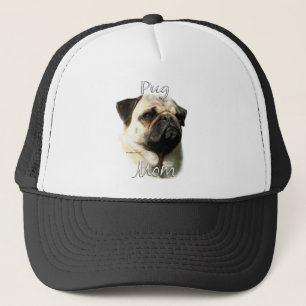 Pug (fawn) Mum 2 Trucker Hat