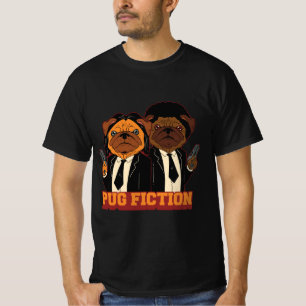 Pug Fiction Parody Dog T-Shirt