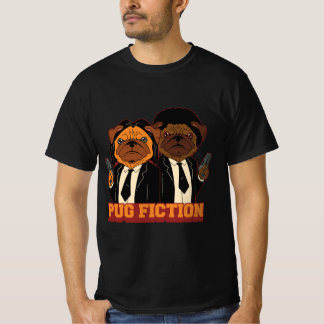 Pug Fiction Parody Dog T-Shirt