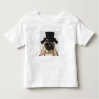 Pug, Formal Hound and Hat