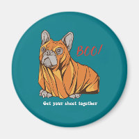 Pug Ghost Costume Dog Lover Funny Halloween Boo