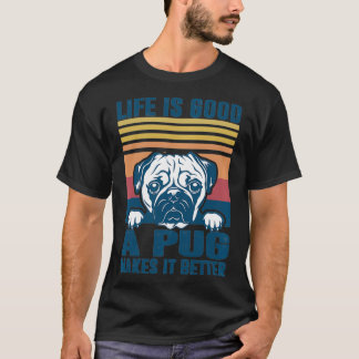 Pug Gifts For Pug Lovers Pug Mum Pug Dad Pug Dog P T-Shirt