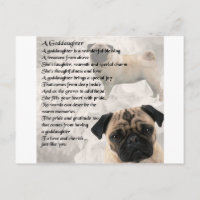 Pug - Goddaughter Poem