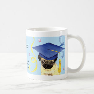 Pug Graduate Coffee Mug