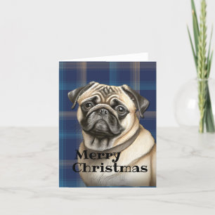 Pug Greeting Card