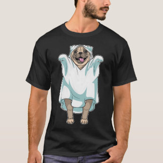 Pug Halloween Ghost T-Shirt