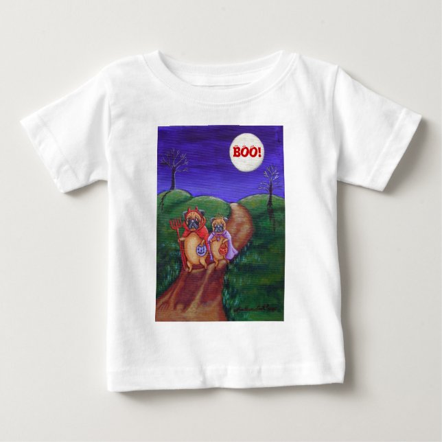 Pug Halloween Shirt (Front)