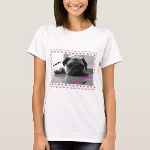 Pug Happy Valentine's Day T-Shirt