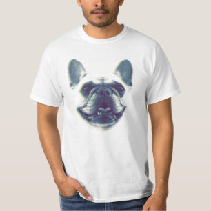 Pug head mistress dog owner gift T-Shirt
