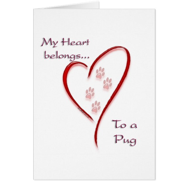 Pug Heart Belongs (Front)