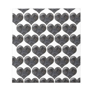 Pug Hearts Notepad