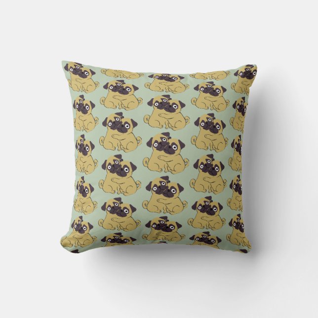 Pug hug  cushion (Front)