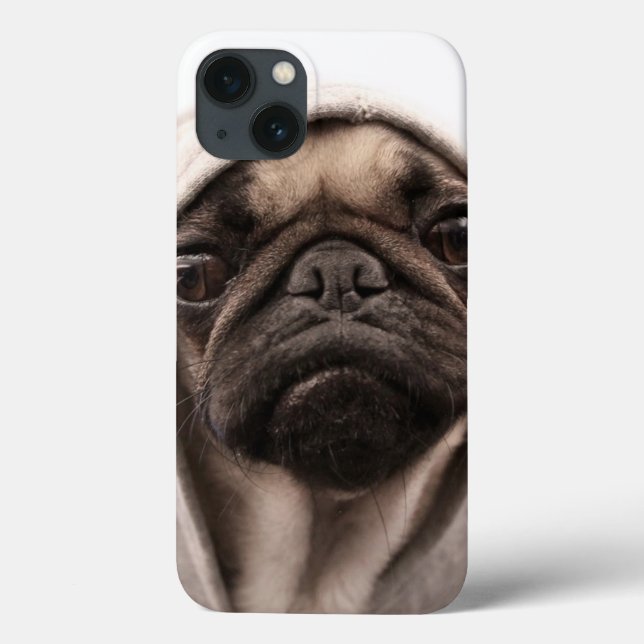 Pug In A Hoodie Case-Mate iPhone Case (Back)