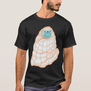 Pug in Blanket Funny Doggo T-Shirt
