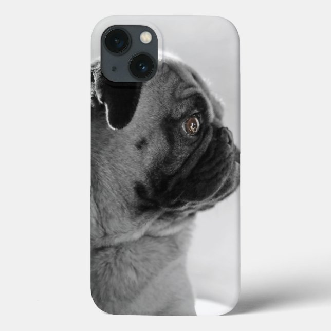Pug in Profile Case-Mate iPhone Case (Back)