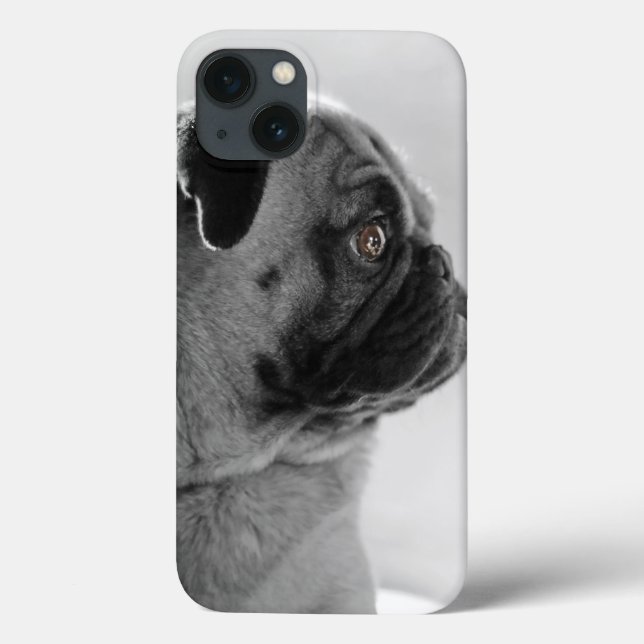 Pug in Profile Case-Mate iPhone Case (Back)