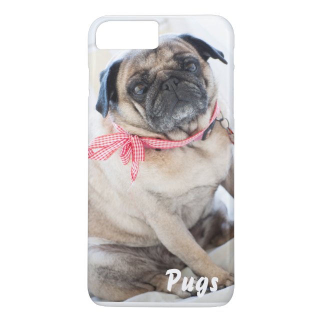 Pug iPhone 7 plus case (Back)