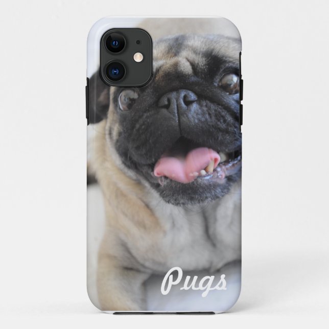 Pug iPhone Case (Back)