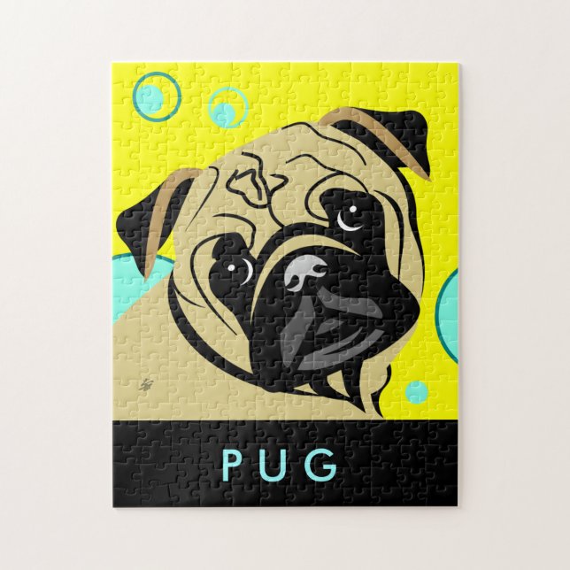 Pug Jigsaw Puzzles (Vertical)