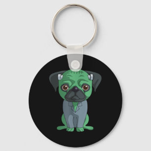 Pug Key Ring