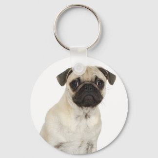 Pug Key Ring