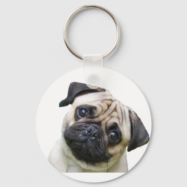 pug key ring (Front)