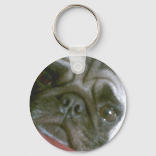 Pug Keychain